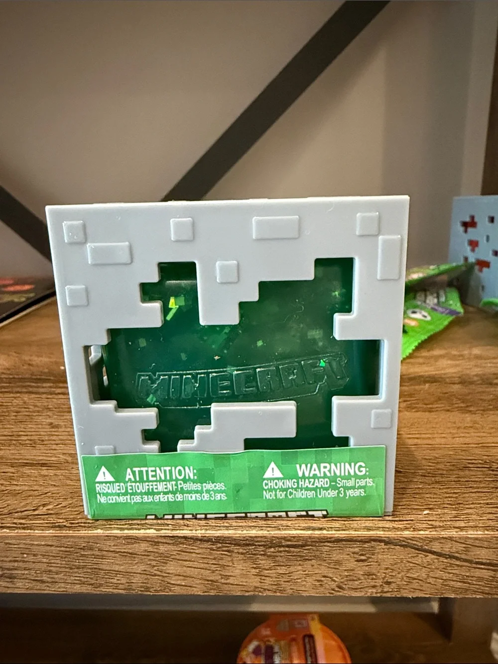 Minecraft Green Translucent Jelly Cube - Official Minecraft